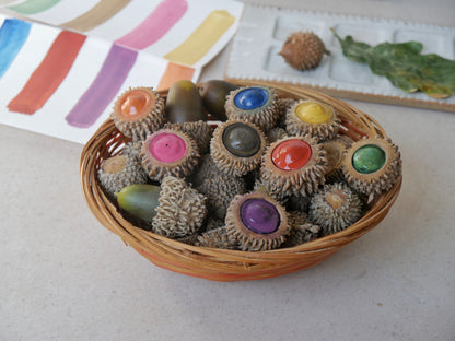 צבעים בספלולים - ערכת צבעי גואש טבעיים לילדים