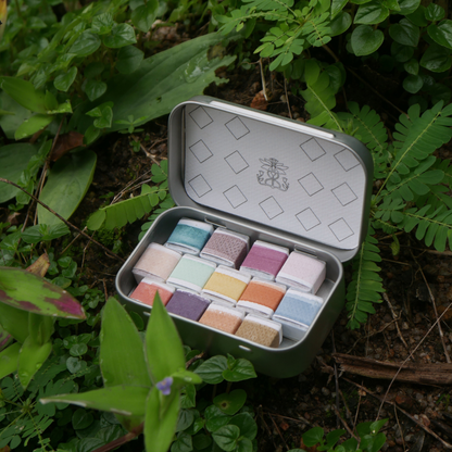 פריחת האביב - 13 צבעי מים טבעיים