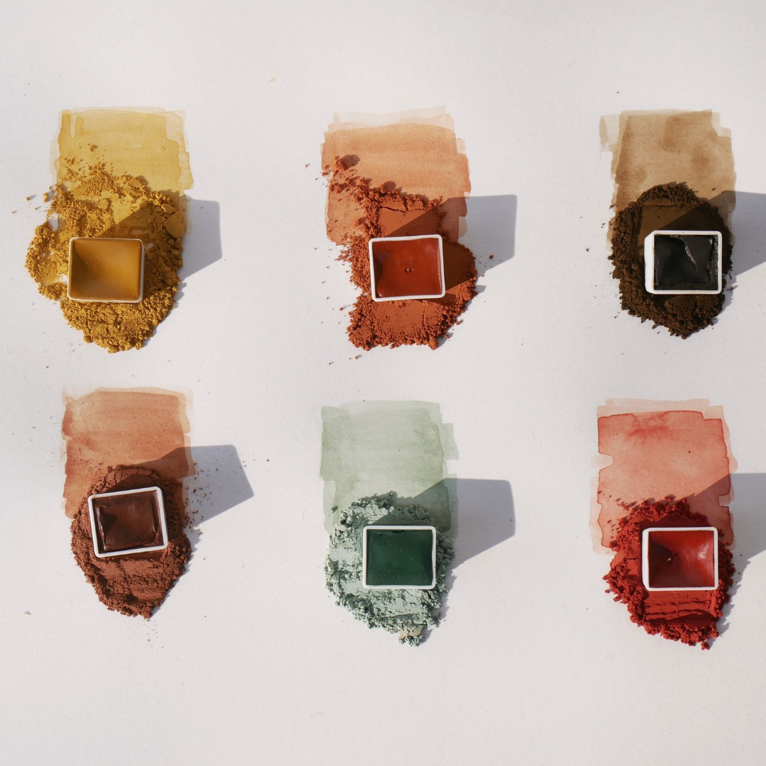 אדמות העולם - צבעי מים