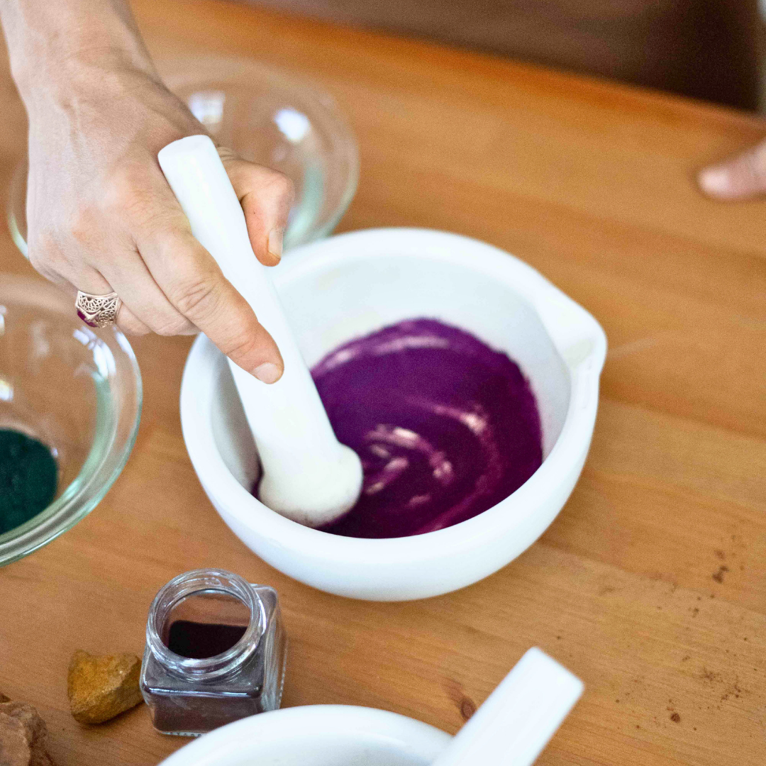 פריחת האביב - 13 צבעי מים טבעיים