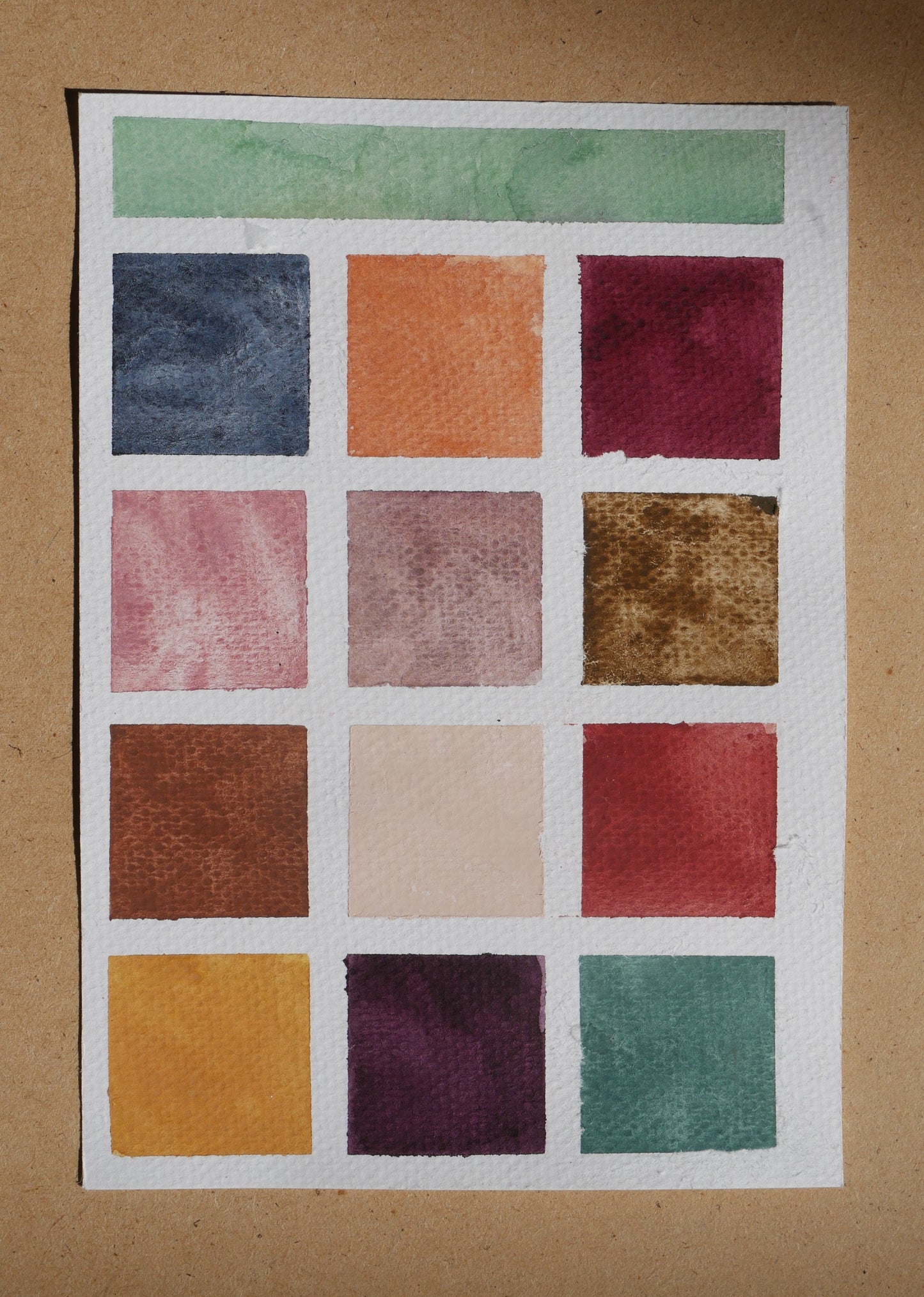 פריחת האביב - 13 צבעי מים טבעיים